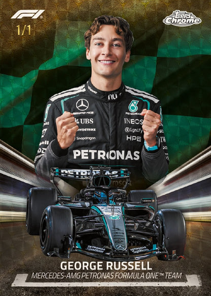2026 Topps Chrome Formula 1 Mega Box