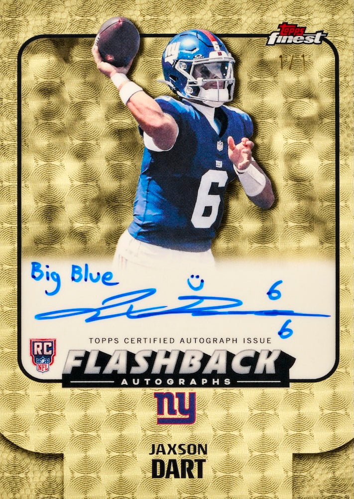 2025 Topps Finest Football Hobby Box