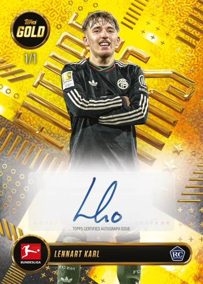 2025-26 Topps Gold Bundesliga Einzelpack
