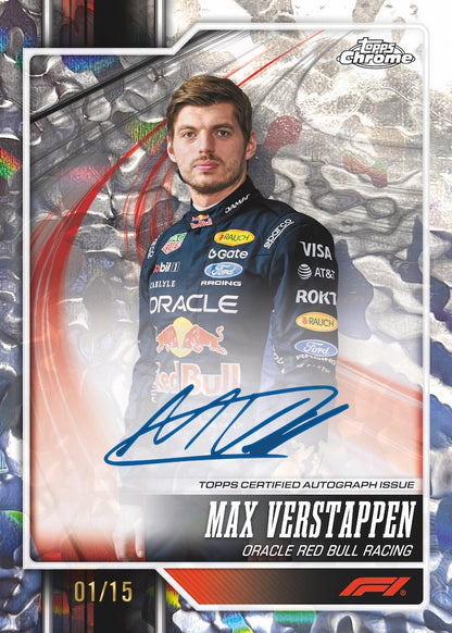 2026 Topps Chrome Formula 1 Mega Box