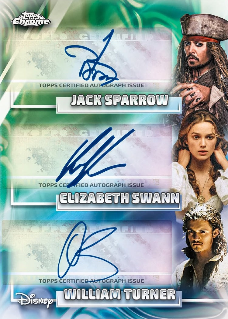 2026 Topps Chrome Disney Mega Box