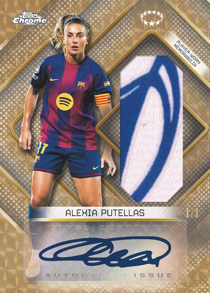 2025-26 Topps Chrome UWCL Hobby Box