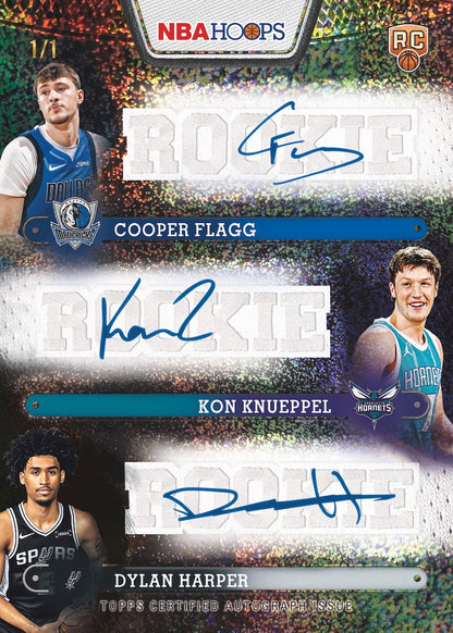 2025-26 Topps NBA Hoops Basketball Value Box