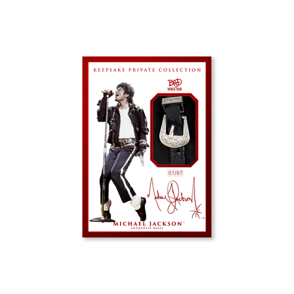 2026 Keepsake Michael Jackson Bad World Tour Premiere Collection Breaker Box