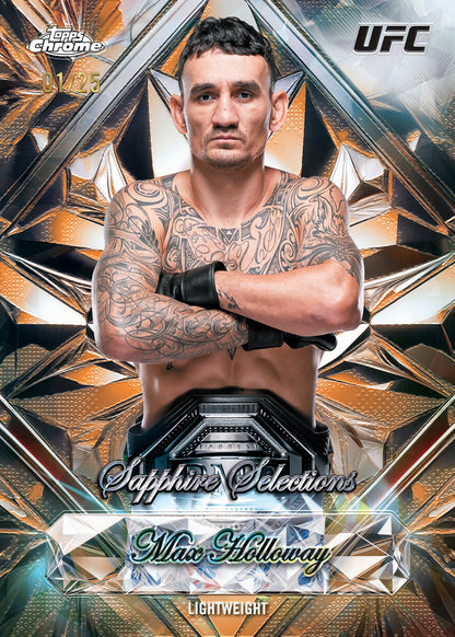 2026 Topps Chrome Sapphire UFC Hobby Box