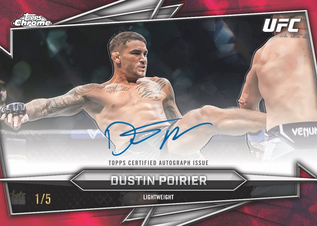 2026 Topps Chrome Sapphire UFC Hobby Box