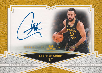 2025-26 Topps Definitive Basketball Hobby Box