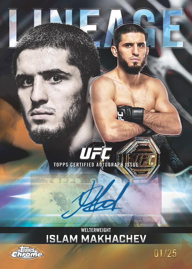 2026 Topps Chrome Sapphire UFC Hobby Box