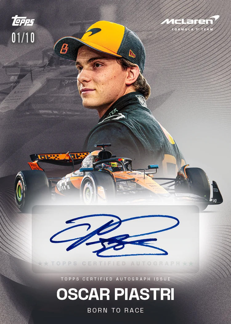 2025 Topps McLaren Racing Hobby Box