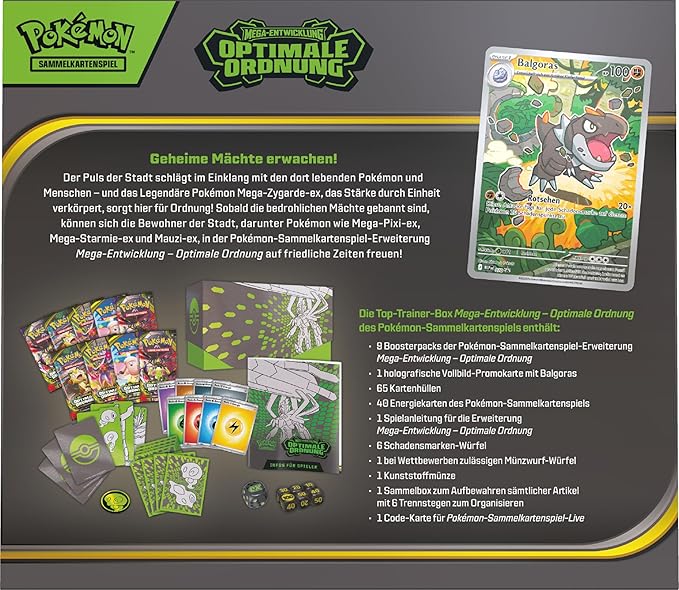 Pokemon Mega Entwicklung Optimale Ordnung Top Trainer Box DE