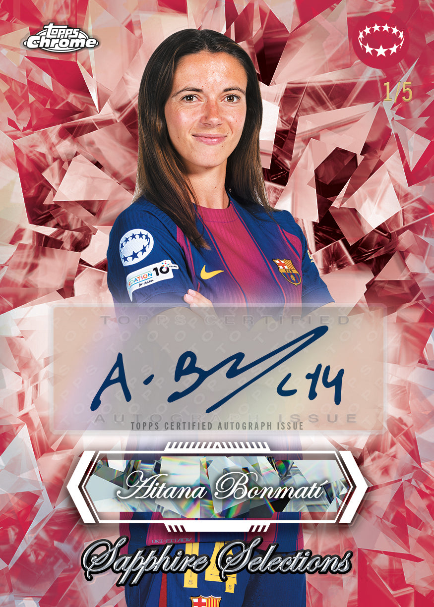2026 Topps Chrome Sapphire UWCL Hobby Box