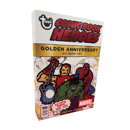 2025 Topps Marvel Comic Book Heroes 1975 Golden Anniversary Hobby Box