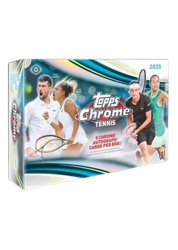 2025 Topps Chrome Tennis Breakers Delight Box