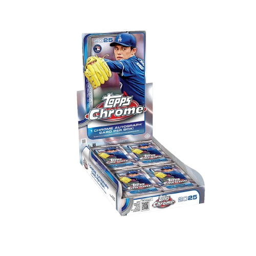2025 Topps Chrome MLB Baseball Hobby Box 