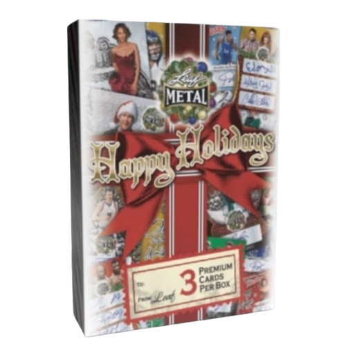 2025 Leaf Metal Happy Holidays Hobby Box