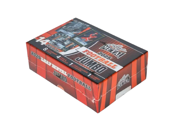 2025 Leaf Metal Football Jumbo Hobby Box