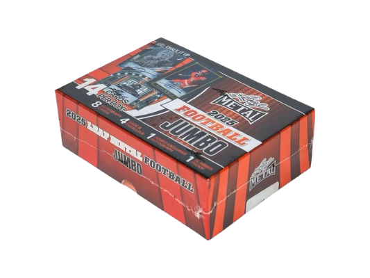 2025 Leaf Metal Football Jumbo Hobby Box