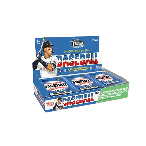 2025 Topps Heritage High Number MLB Baseball Hobby Box
