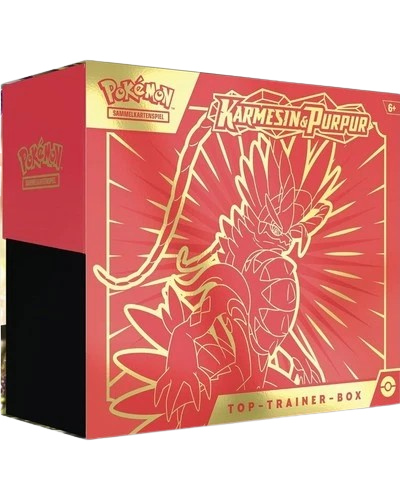 Pokémon KP01 Karmesin & Purpur Top Trainer Box Koraidon (DE)