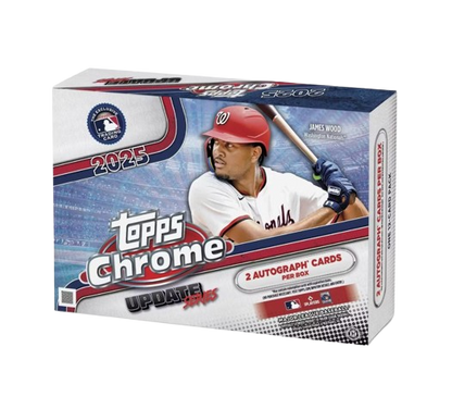 2025 Topps Chrome Update MLB Baseball Breakers Delight Hobby Box