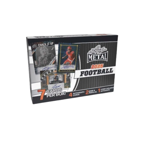 2025 Leaf Metal Football Hobby Box