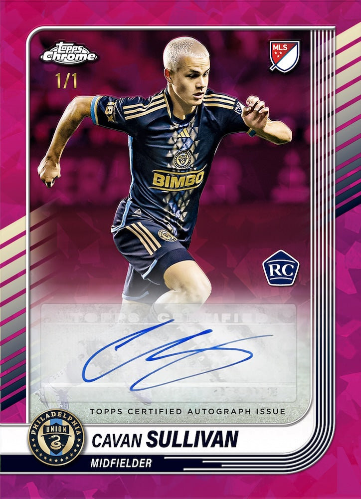 2025 Topps Chrome MLS Sapphire Hobby Box